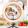 Anneau lumineux pour selfie vidéo en direct. - L'Atelier Imbert
