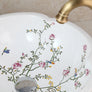 Ensemble Vasque motif floral en céramique - L'Atelier Imbert