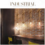 Luminaires suspendus vintage et rétro en corde de chanvre