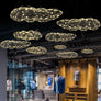 Plafonnier métallique en forme de nuage - L'Atelier Imbert