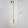 Applique murale LED en verre au design post-moderne
