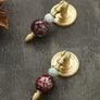 Bouton de meuble Cristal – Laiton doré