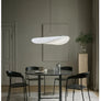 Lampe à suspension en soie nordique - L'Atelier Imbert