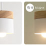 Plafonnier LED Suspendu en Métal et Bois au Design Nordique - L'Atelier Imbert