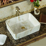 Lavabo en céramique et marbre