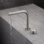 Robinet de lavabo Duo – Nickel & Chrome - L'Atelier Imbert