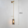 Applique murale LED en verre au design post-moderne