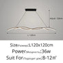 Lustre Suspendu LED – Style Moderne Minimaliste