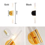 Lampes murales LED en tube métallique - L'Atelier Imbert