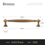 Poignée de meuble Héritage – Bronze antique