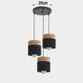 Plafonnier LED Suspendu en Métal et Bois au Design Nordique - L'Atelier Imbert