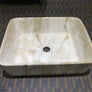 Lavabo en céramique et marbre