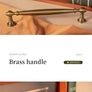 Poignée de meuble Héritage – Bronze antique