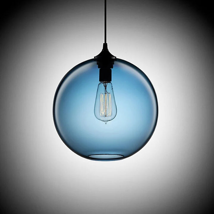 Lampe LED suspendue en verre - L'Atelier Imbert