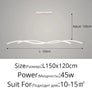 Lustre Suspendu LED – Style Moderne Minimaliste