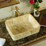 Lavabo en céramique et marbre