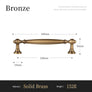 Poignée de meuble Héritage – Bronze antique