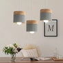 Plafonnier LED Suspendu en Métal et Bois au Design Nordique - L'Atelier Imbert