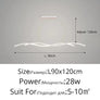 Lustre Suspendu LED – Style Moderne Minimaliste