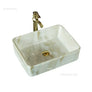 Lavabo en céramique et marbre