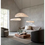 Lampe à suspension en soie nordique - L'Atelier Imbert