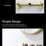 Robinet mural Héritage – Bronze antique - L'Atelier Imbert