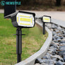 Projecteur solaire LED extérieur 72/68 LED – IP65 – 3 modes d’éclairage