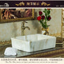 Lavabo en céramique et marbre