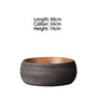 Vasque à poser Ovale – Céramique & Laiton antique