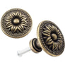 Bouton de meuble Médaillon – Bronze antique