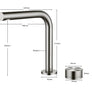 Robinet de lavabo Duo – Nickel & Chrome - L'Atelier Imbert