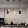 Plafonnier LED Suspendu en Métal et Bois au Design Nordique - L'Atelier Imbert