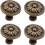 Bouton de meuble Médaillon – Bronze antique