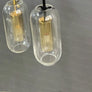 Applique murale LED en verre au design post-moderne