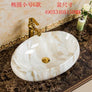 Lavabo en céramique et marbre