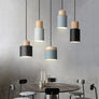 Plafonnier LED Suspendu en Métal et Bois au Design Nordique - L'Atelier Imbert