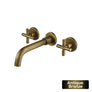 Robinet mural Héritage – Bronze antique - L'Atelier Imbert