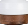 Lampe de bureau 30 x 30 x 52 cm Naturel Bois Blanc Fer - L'Atelier Imbert
