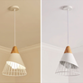 Lampe Suspendue Industrielle Moderne en Bois - L'Atelier Imbert