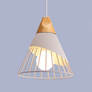 Lampe Suspendue Industrielle Moderne en Bois - L'Atelier Imbert
