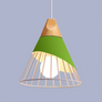Lampe Suspendue Industrielle Moderne en Bois - L'Atelier Imbert
