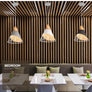 Lampe Suspendue Industrielle Moderne en Bois - L'Atelier Imbert