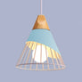 Lampe Suspendue Industrielle Moderne en Bois - L'Atelier Imbert