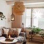 Lampe suspendue en bambou et rotin - L'Atelier Imbert