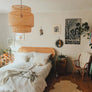 Lampe suspendue en bambou et rotin - L'Atelier Imbert