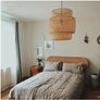 Lampe suspendue en bambou et rotin - L'Atelier Imbert