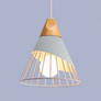 Lampe Suspendue Industrielle Moderne en Bois - L'Atelier Imbert