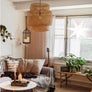 Lampe suspendue en bambou et rotin - L'Atelier Imbert