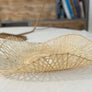 Lampe suspendue en rotin et osier naturel - L'Atelier Imbert
