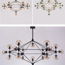 Lustre Retro boulle de verre LED - L'Atelier Imbert